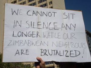 sign at protest