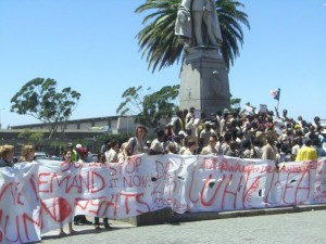 protest against police brutality and xenophobia